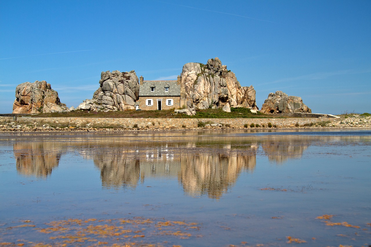 brittany atlantic coast france free photo