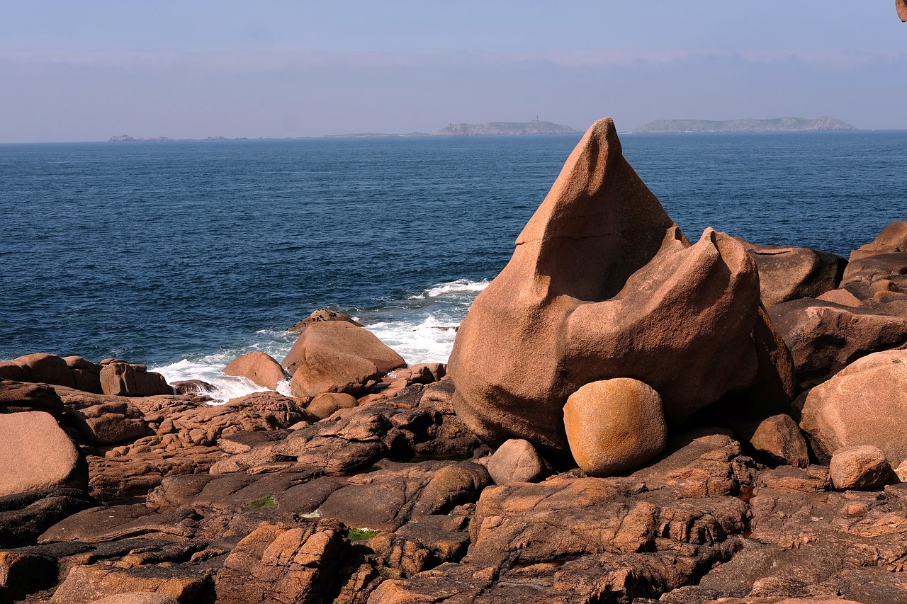 brittany landscape sea free photo