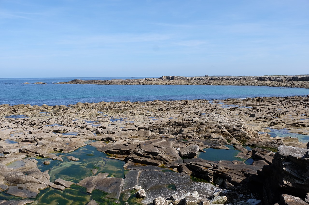 brittany landscape sea free photo