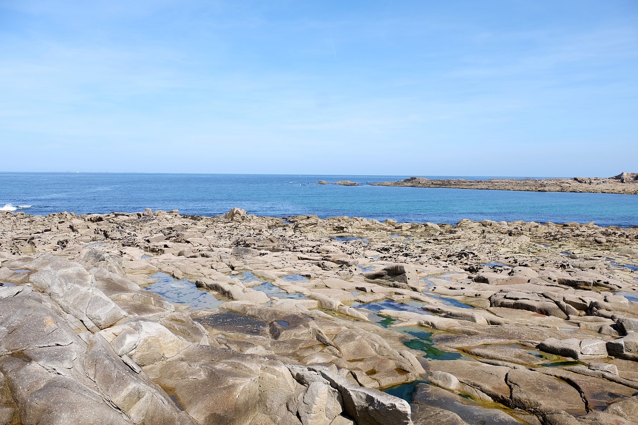 brittany landscape sea free photo