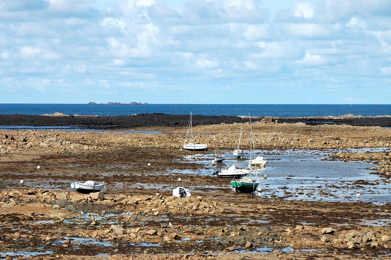 brittany sailing boat boot free photo