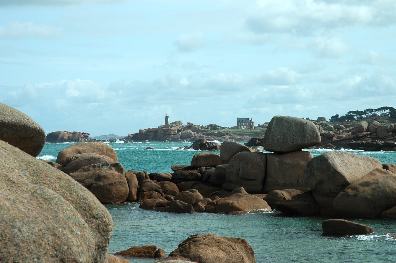 brittany sea coast free photo