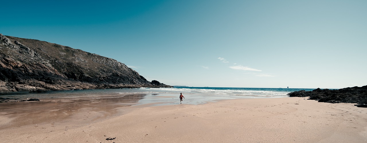 brittany sea beach free photo