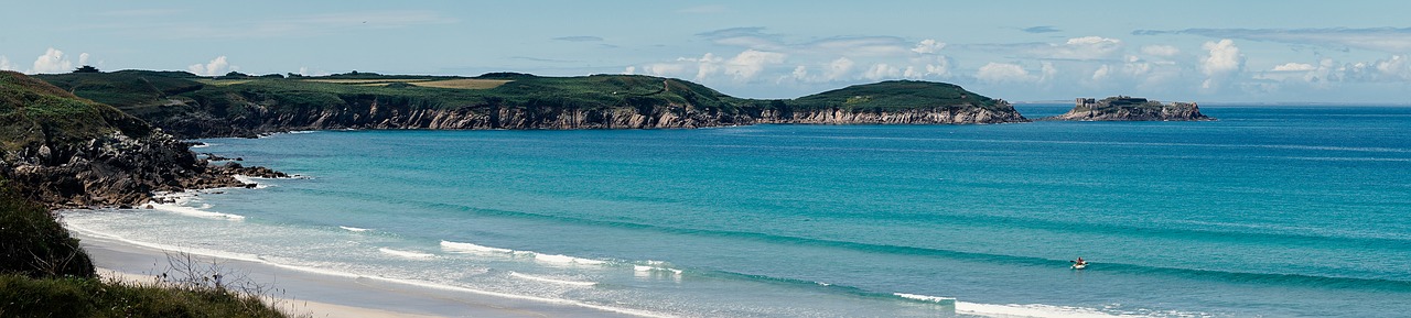 brittany sea beach free photo