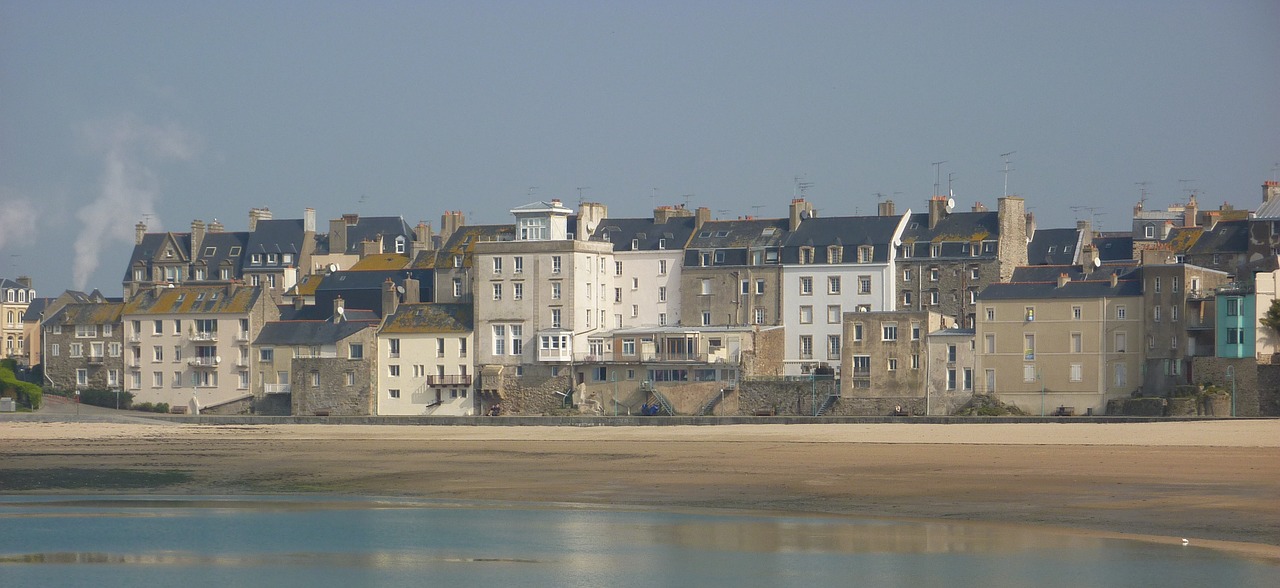 brittany sea beach free photo