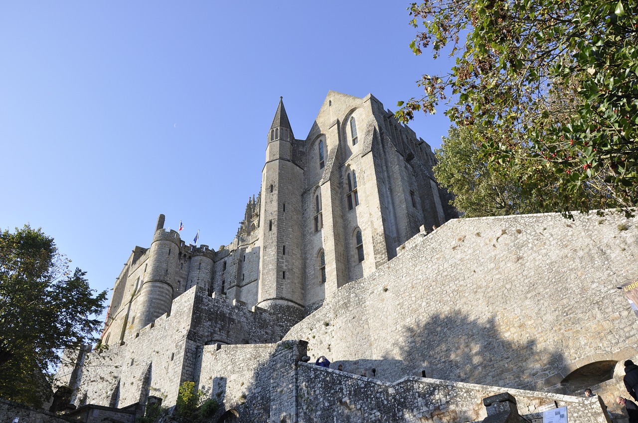 brittany mont saint michel pierre history free photo