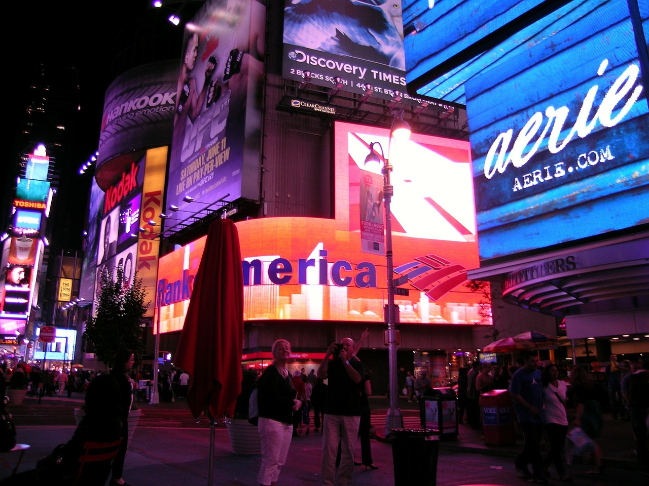 broadway new york time square free photo