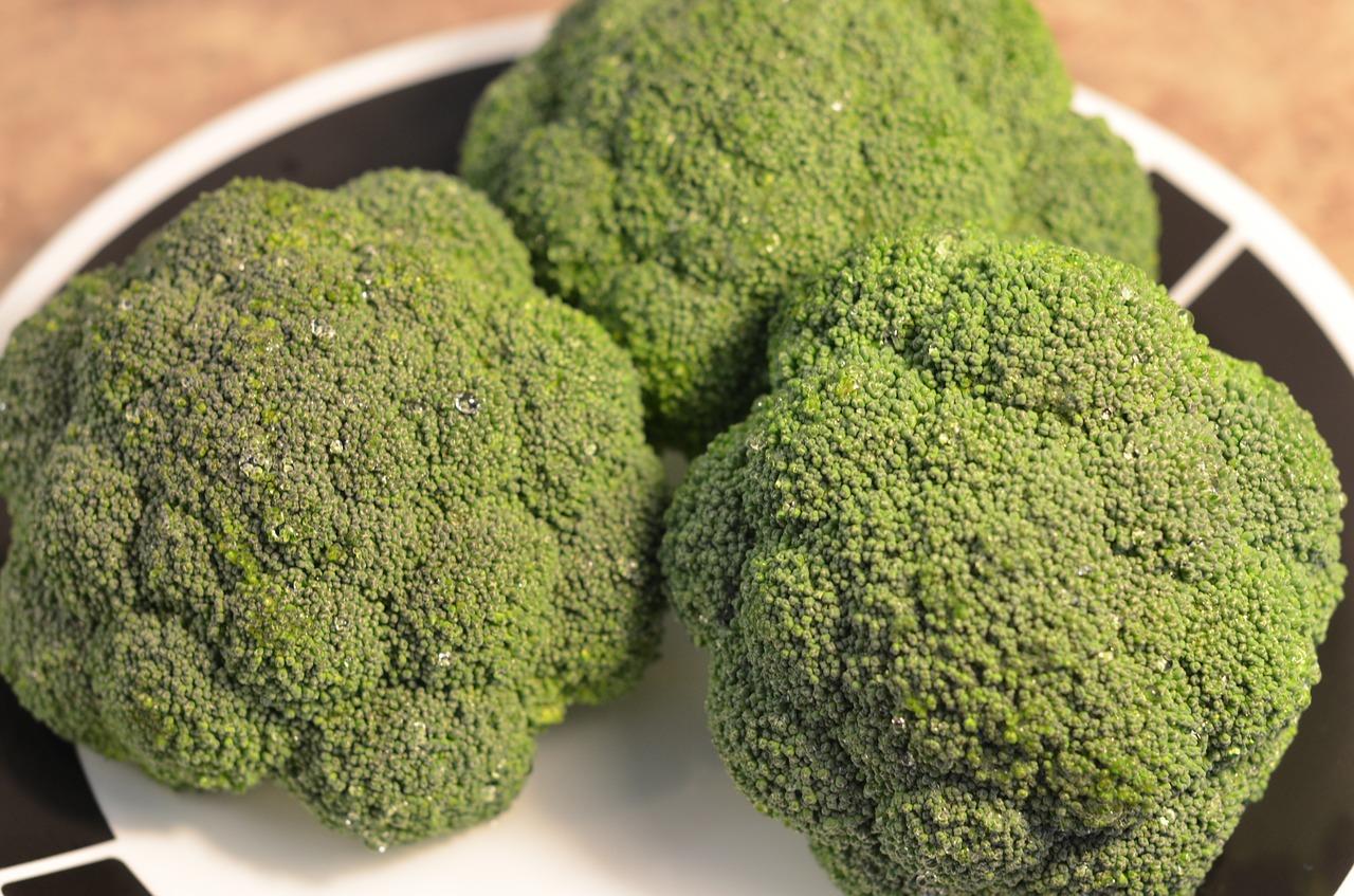 broccoli vegetable vegetarian free photo