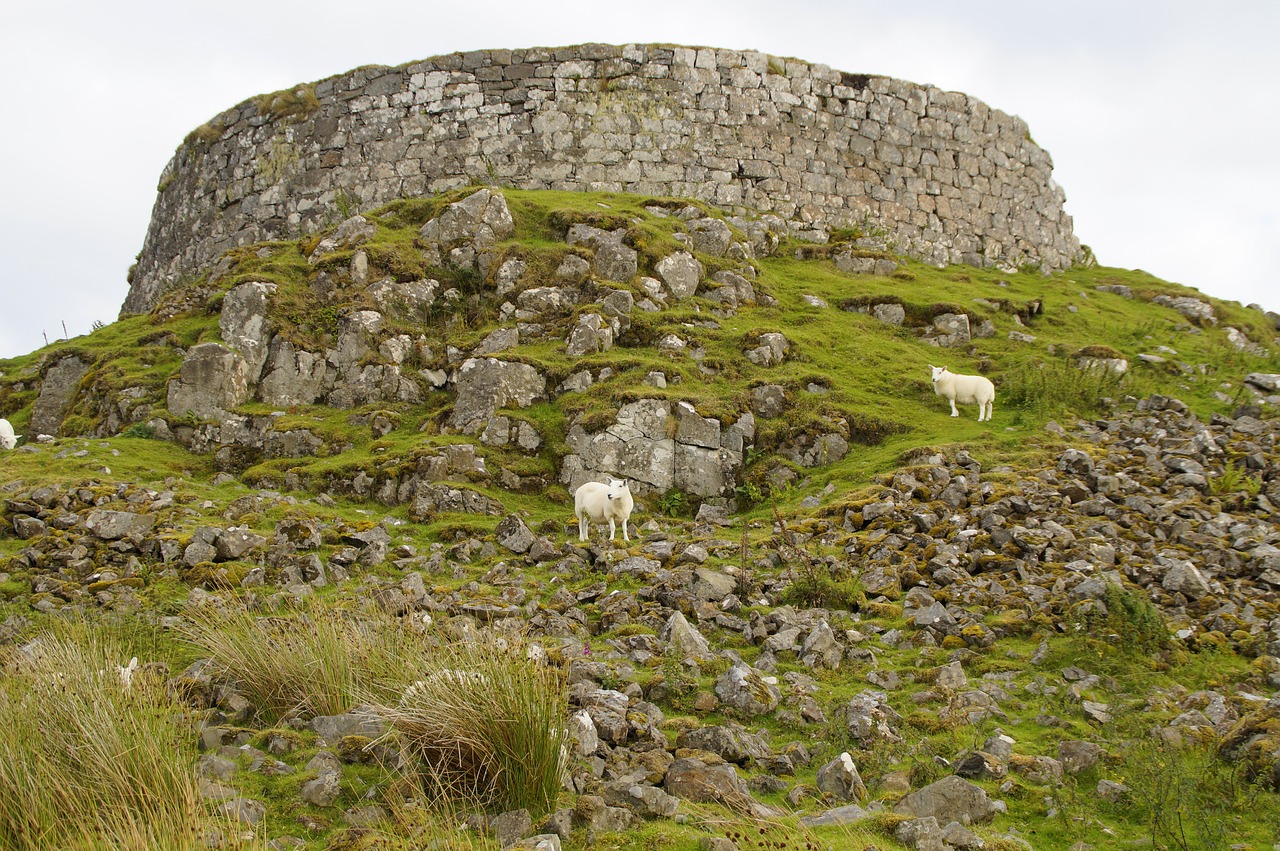 broch  tower  iron age free photo