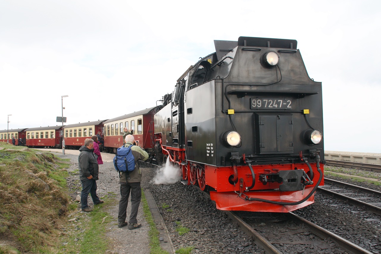 brocken railway on the brocken resin free photo