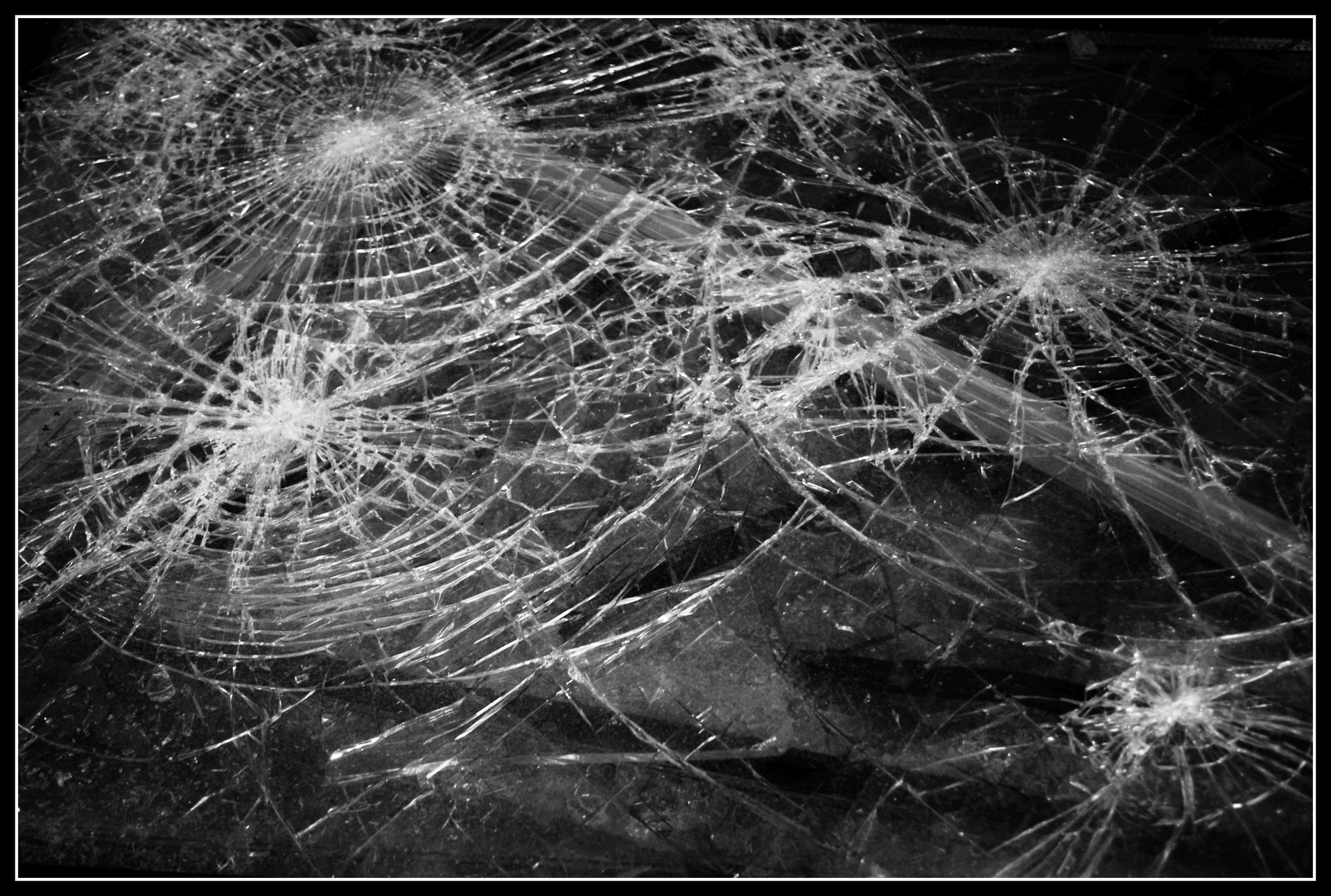 broken glass shattered free photo