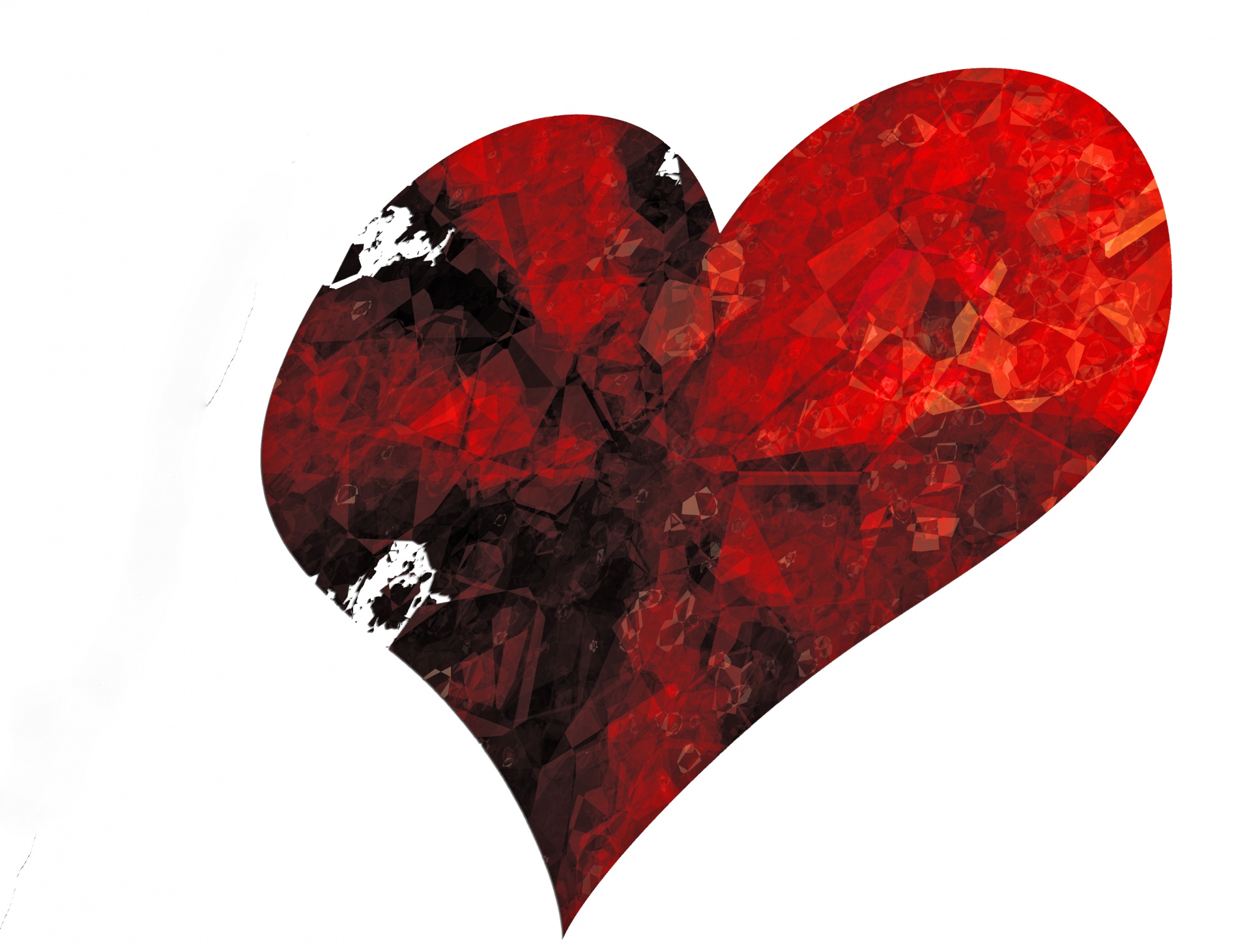 Разбитое сердце кр. Красное разбитое сердце. С красным сердцем. Красивые сердечки.