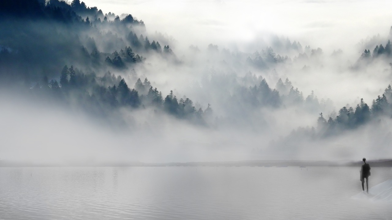 broken heart lake water free photo