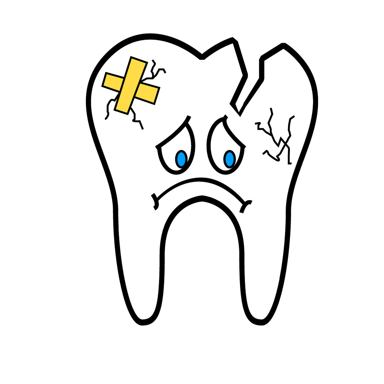 broken tooth tooth teeth free photo