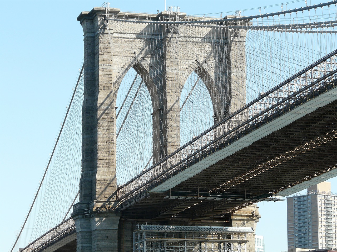 brooklyn bridge new york free photo