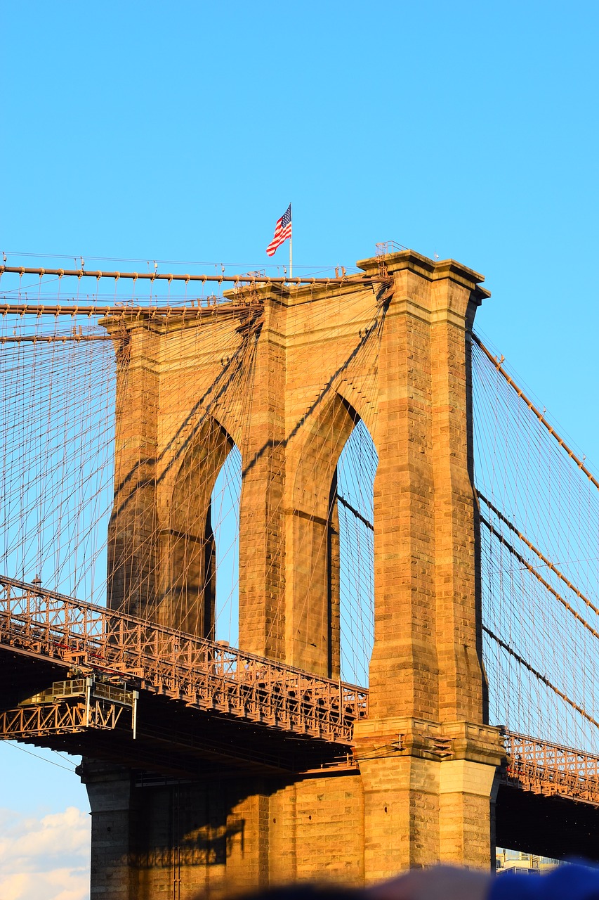 brooklyn  usa  bridge free photo