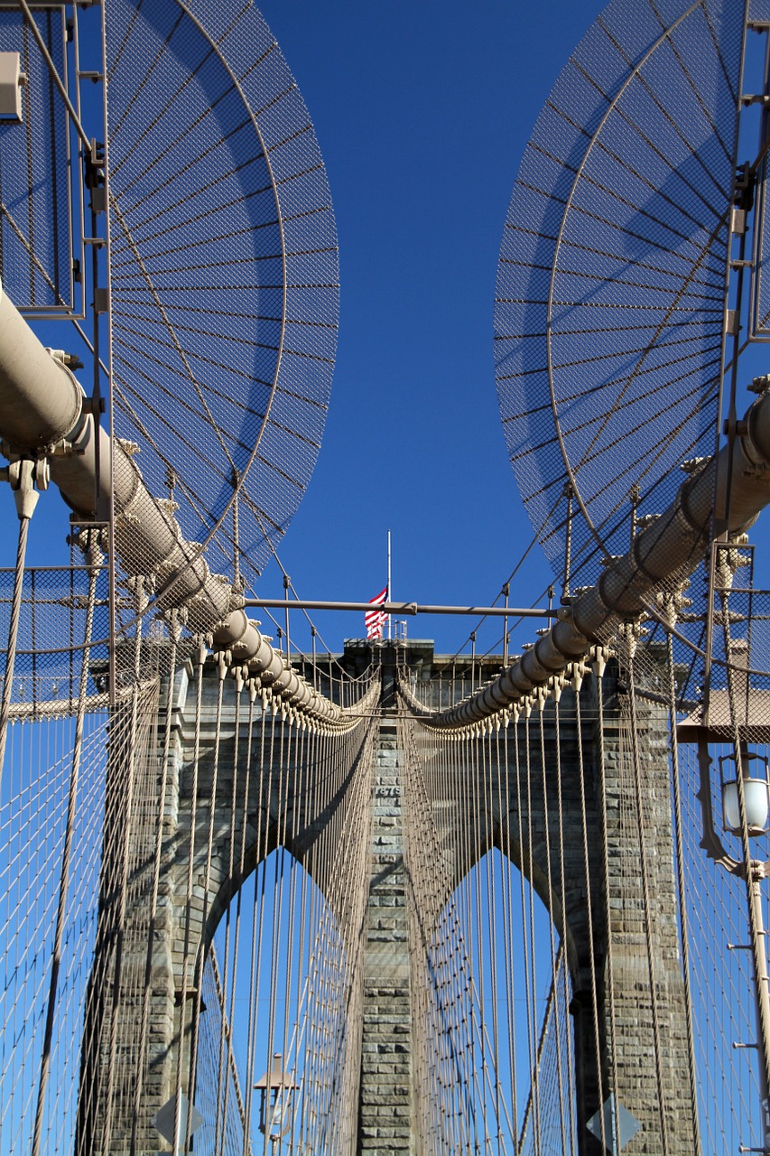 brooklyn bridge new york bridge free photo