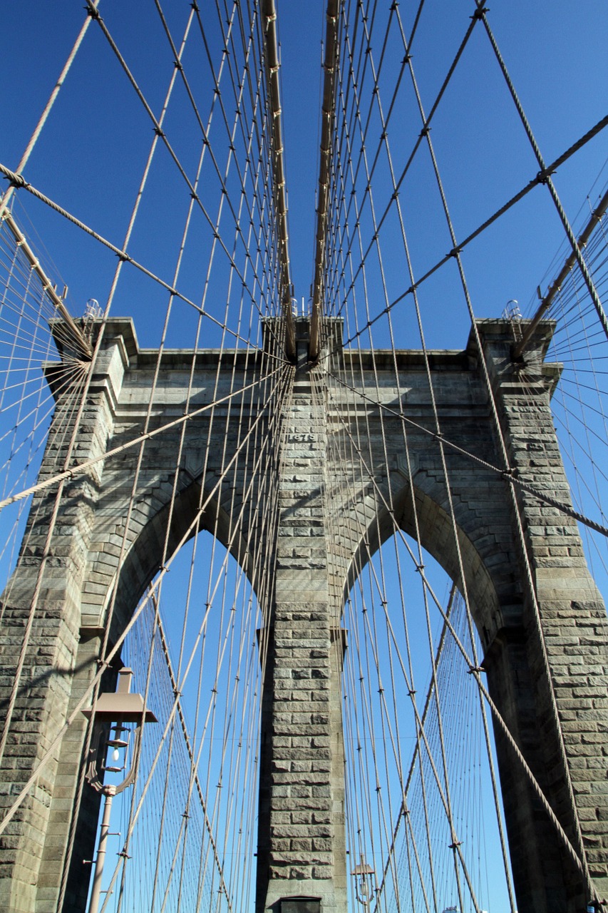 brooklyn bridge new york bridge free photo