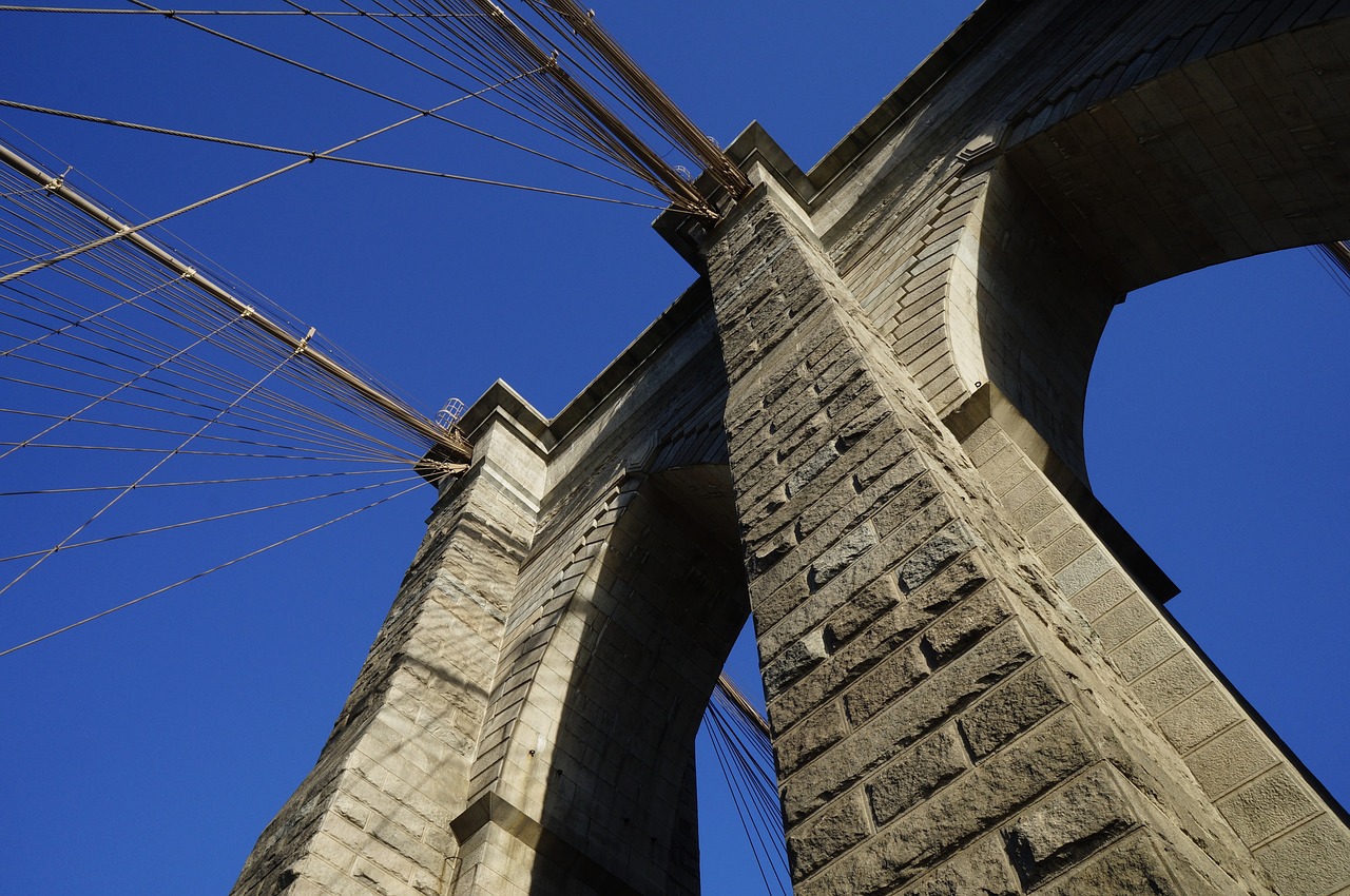 brooklyn bridge brooklyn nyc free photo