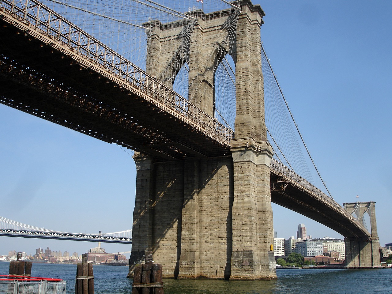 brooklyn bridge bridge new york city free photo