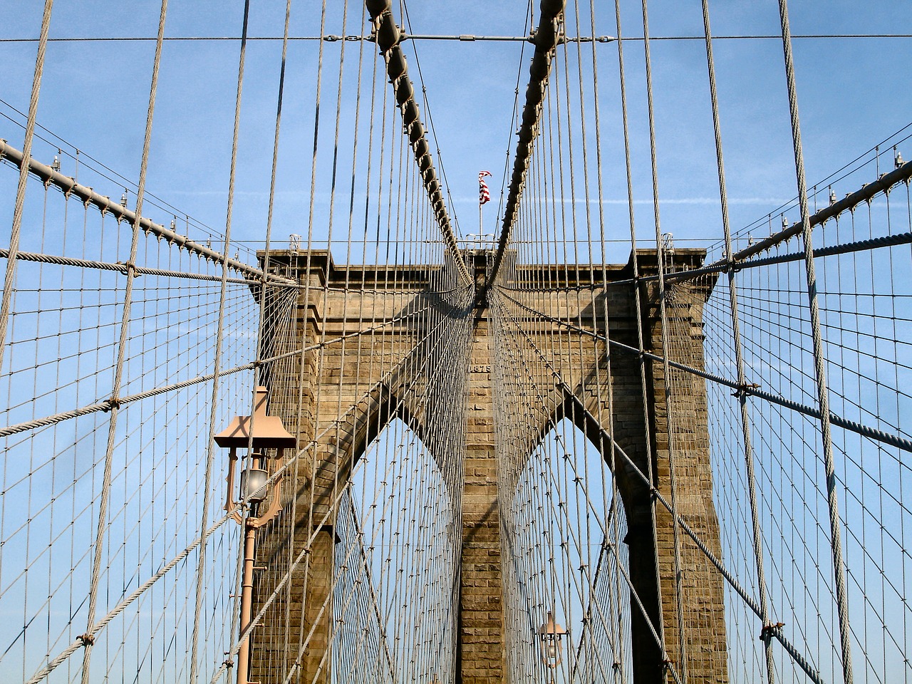 brooklyn bridge bridge new york city free photo