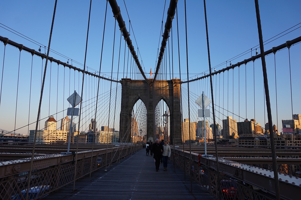 brooklyn bridge bridge new york free photo