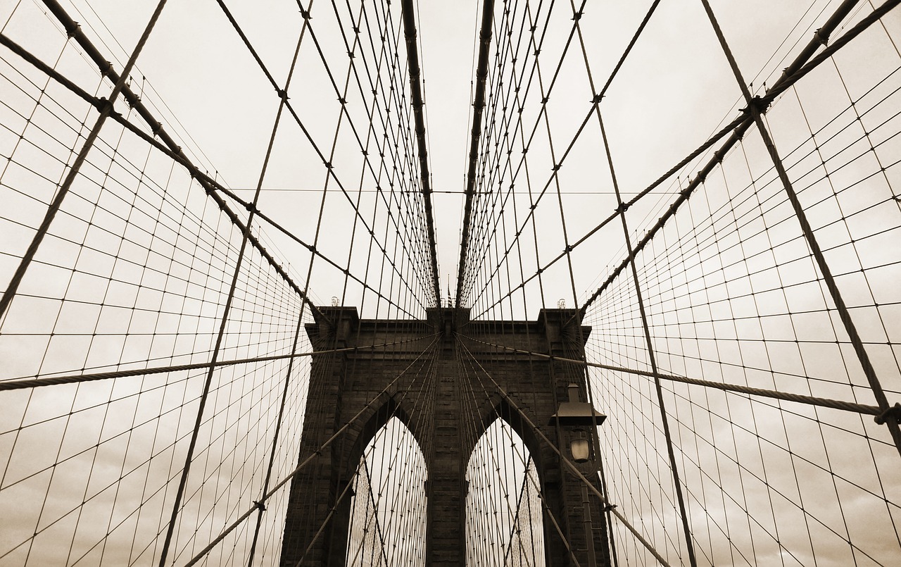 brooklyn bridge usa us free photo