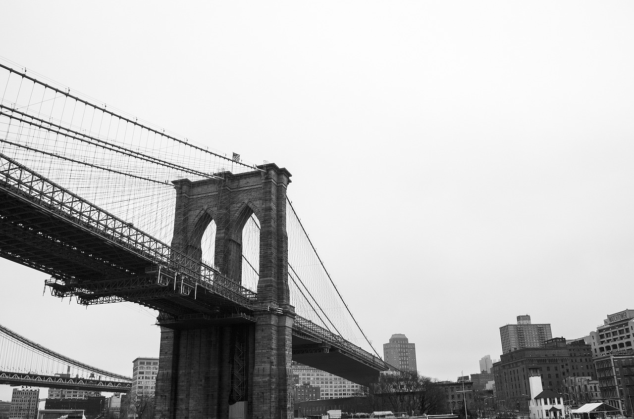 brooklyn bridge bridge new york free photo
