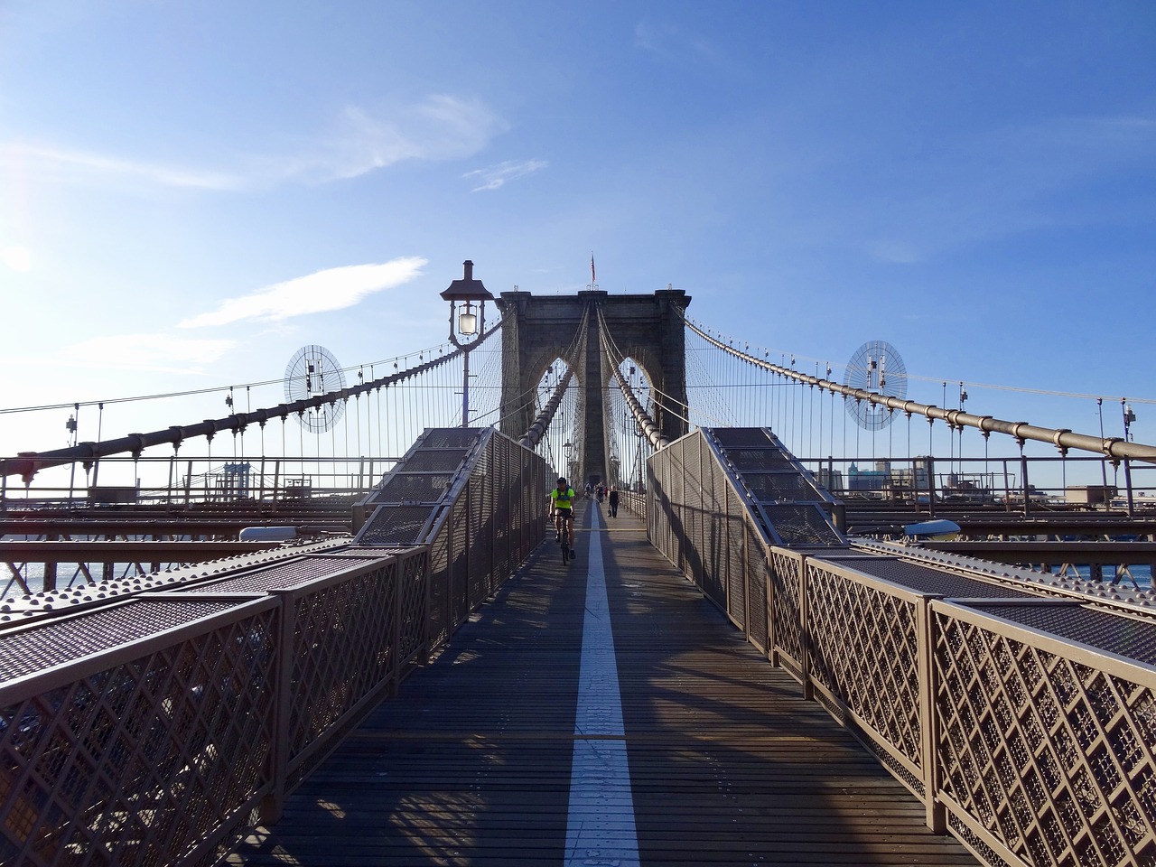 brooklyn bridge  new york city  usa free photo