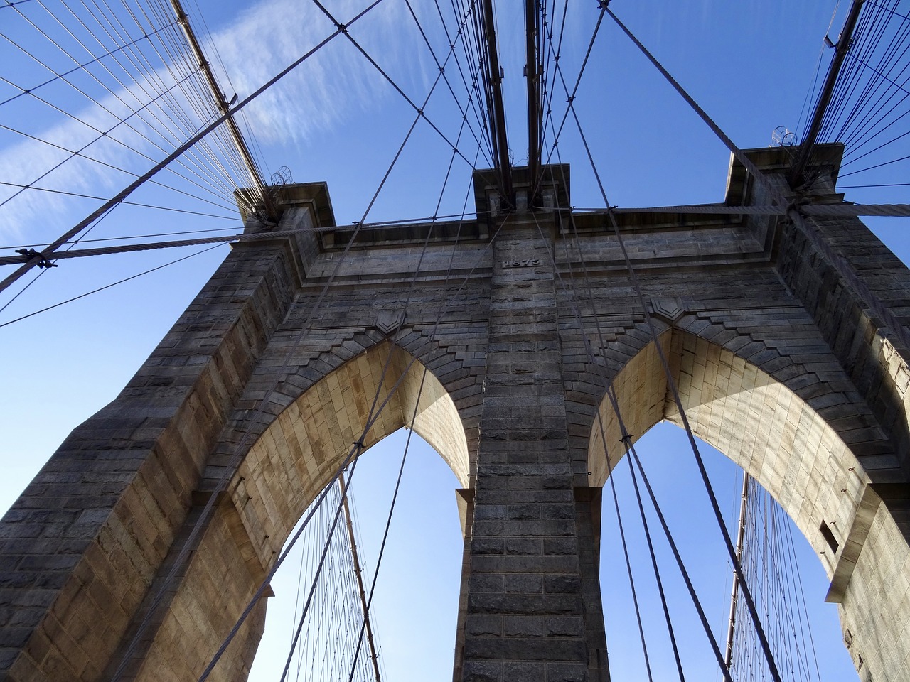 brooklyn bridge  new york city  usa free photo