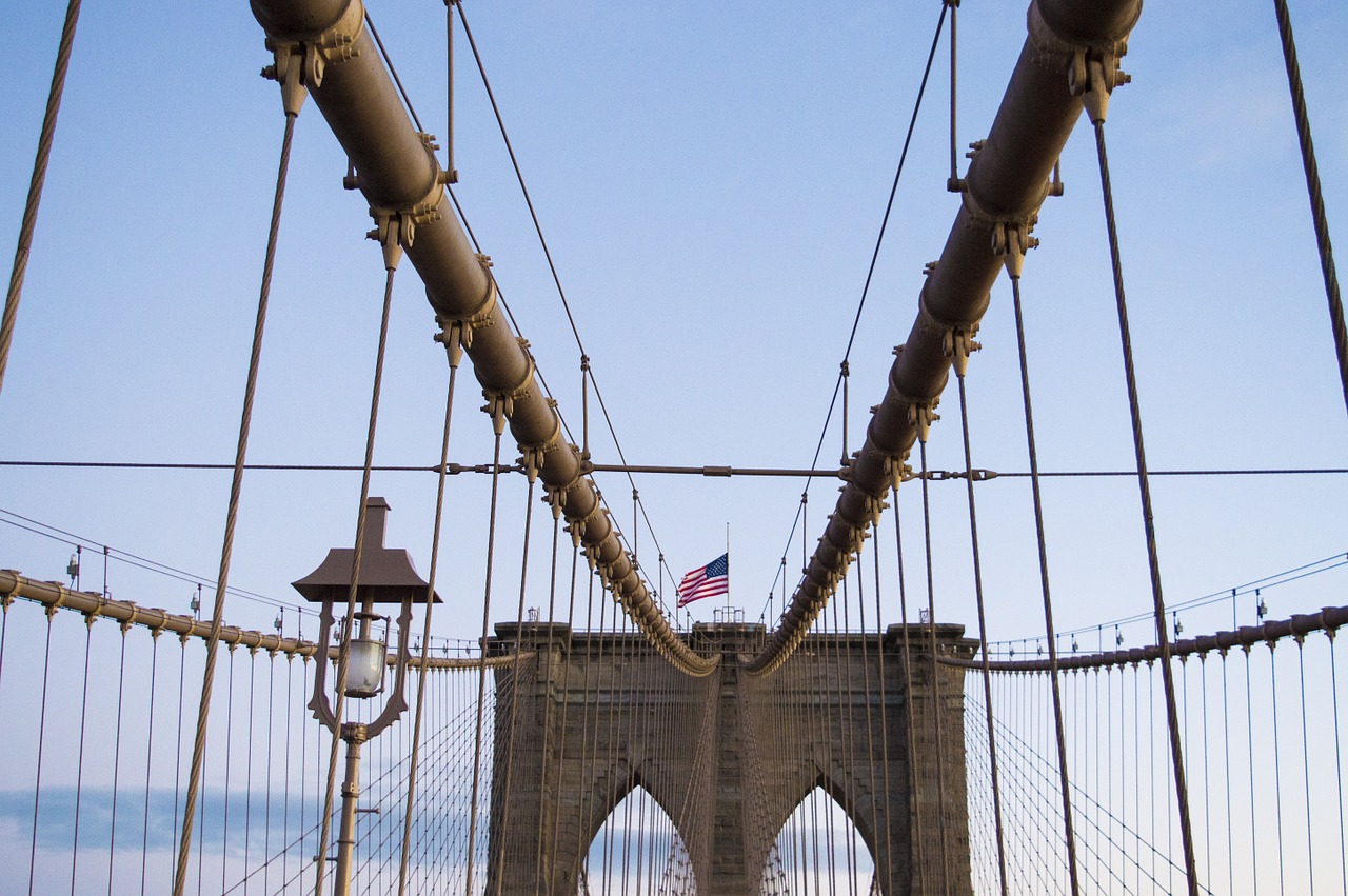 brooklyn bridge bridge city free photo