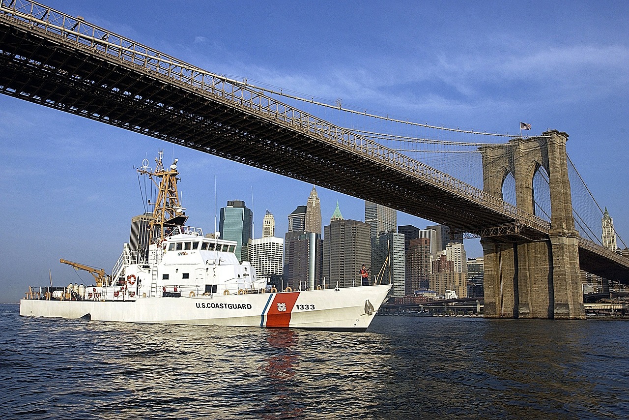 brooklyn bridge landmark new york city free photo