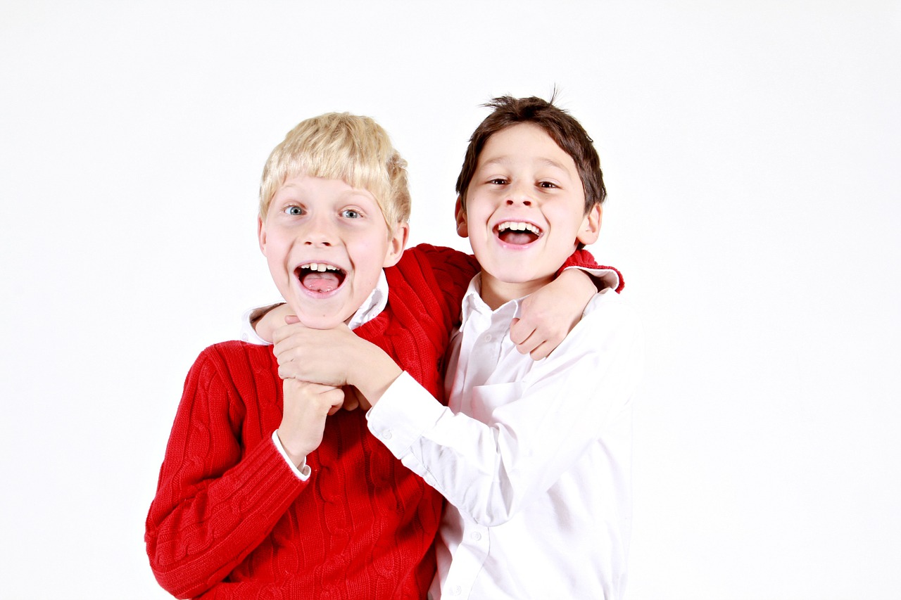 brothers kids boys free photo