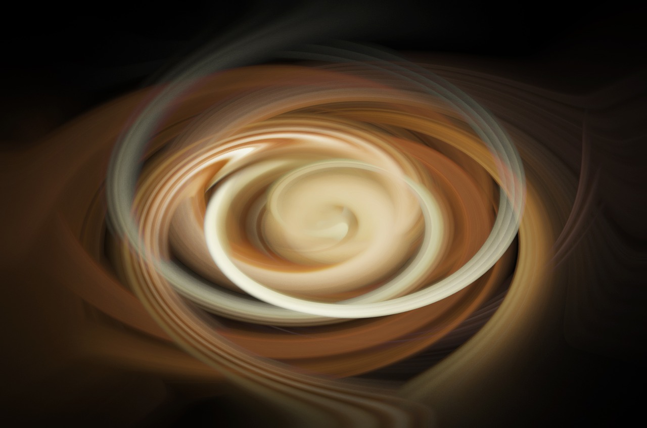 brown cream swirls free photo