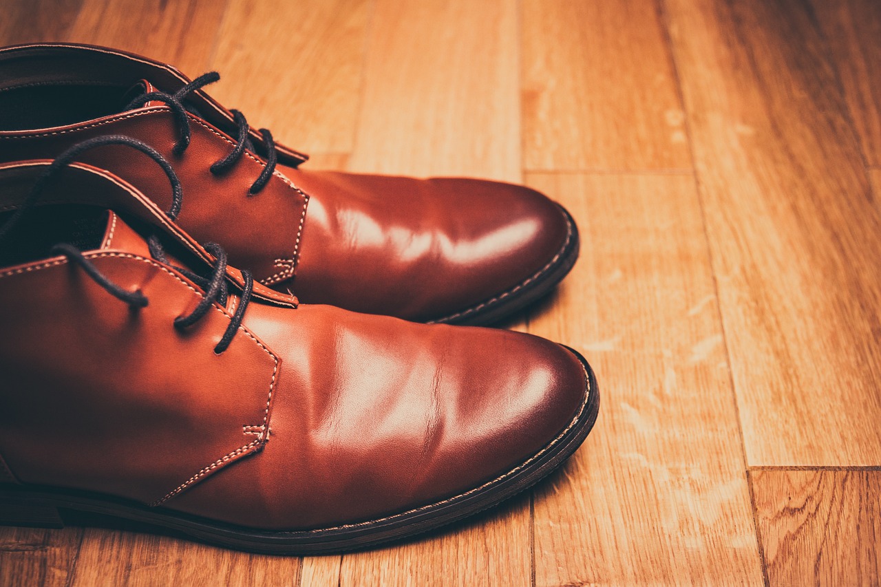 brown shoes lace-up shoes brown leather shoes free photo