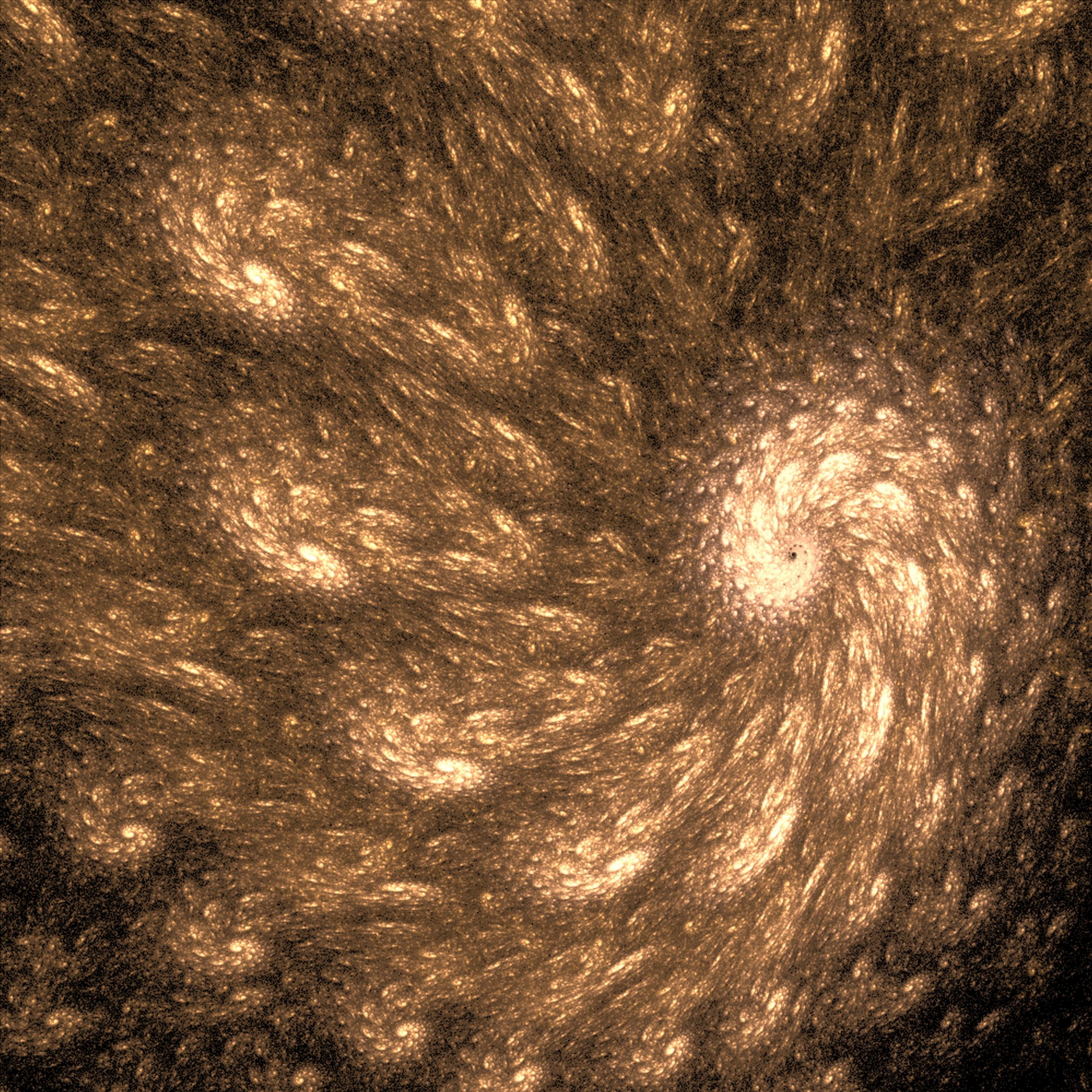 brown spiral fractal free photo