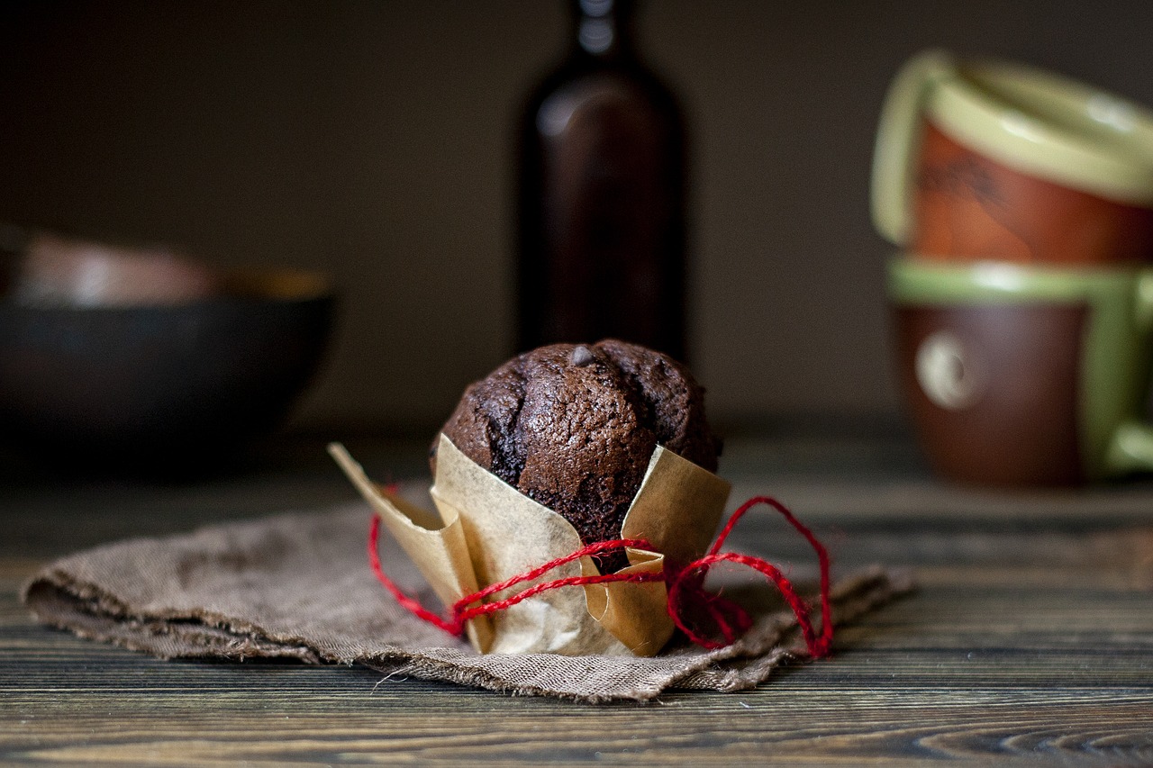 brownie  muffin  chocolate free photo