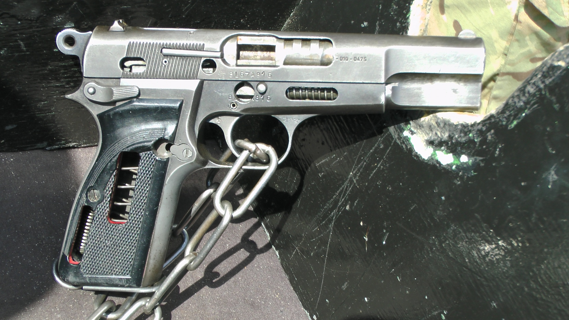 gun browning handgun free photo