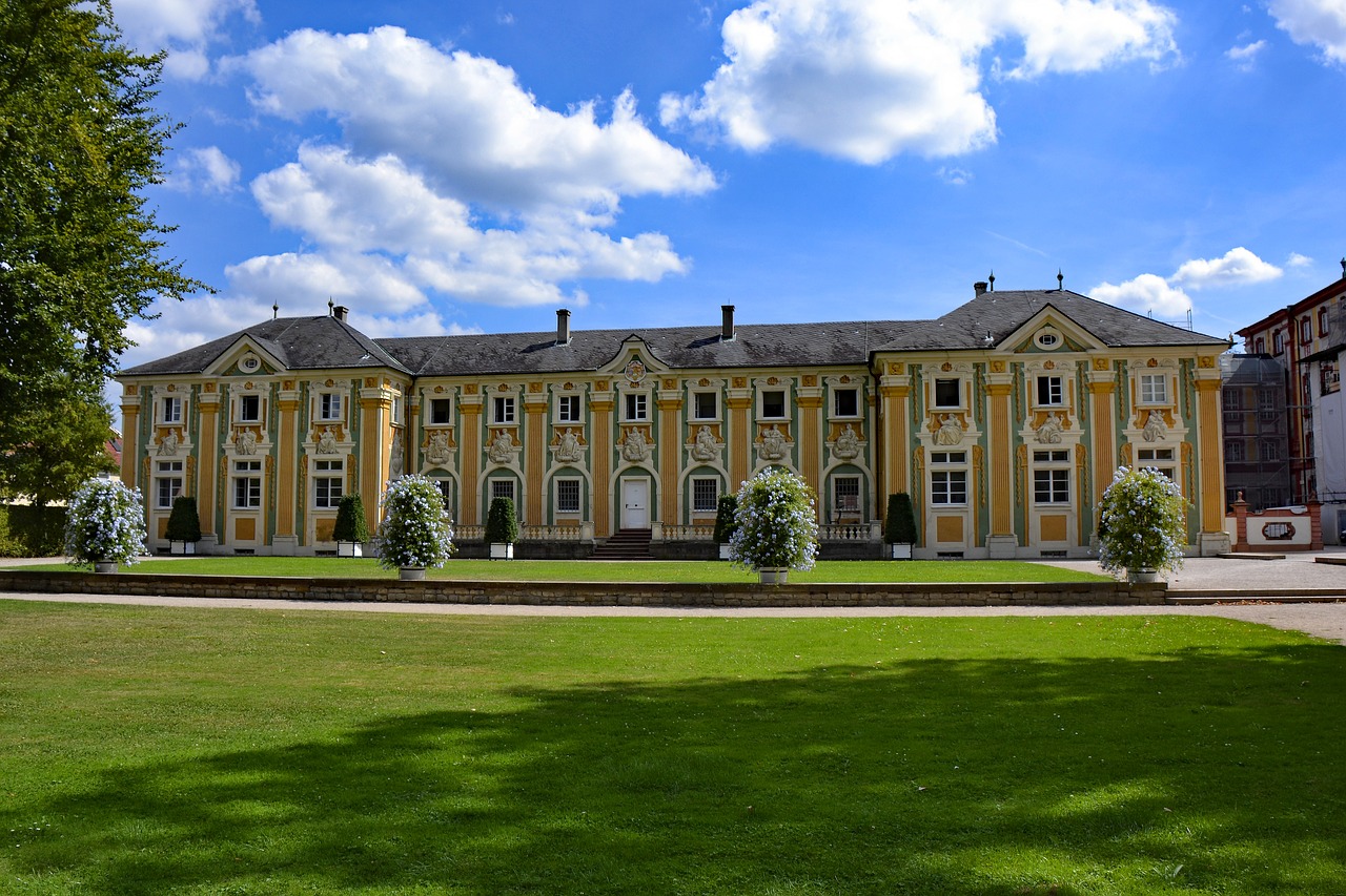 bruchsal castle baroque free photo