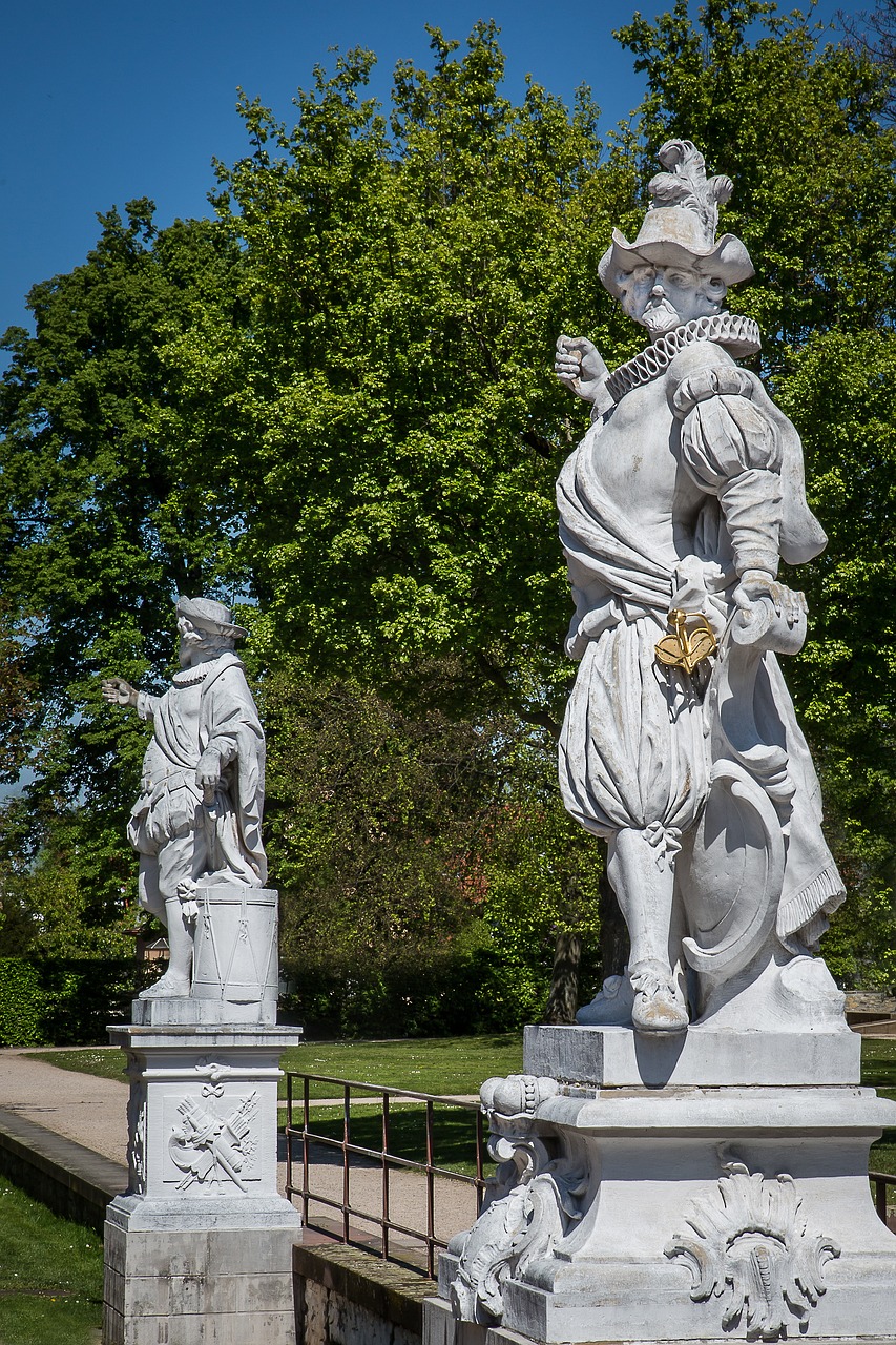 bruchsal castle baroque free photo