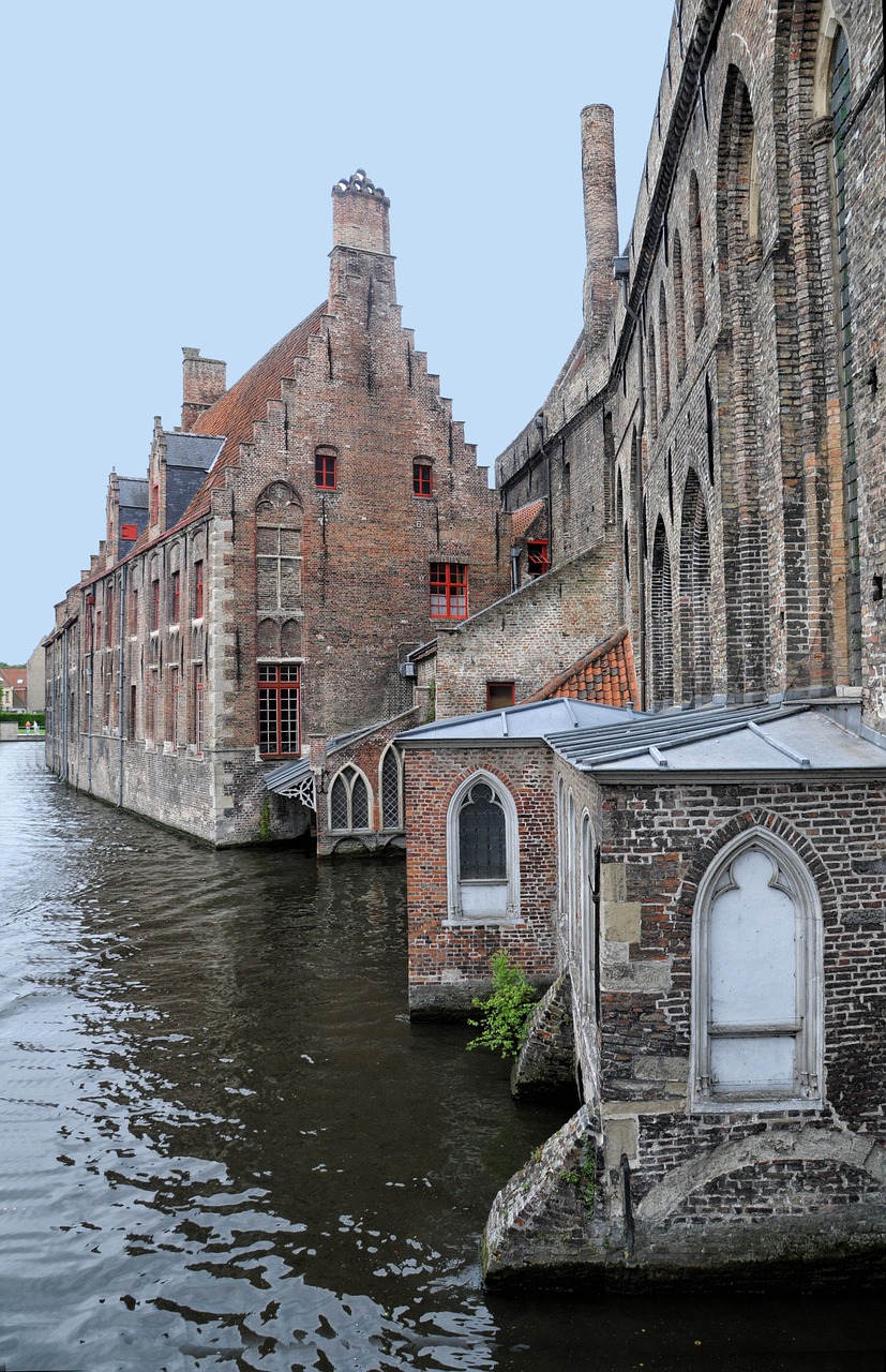 bruges channel water free photo