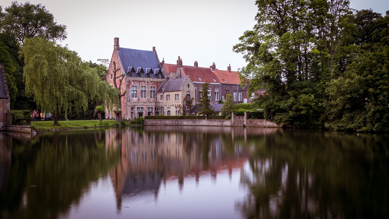 bruges belgium romantic free photo