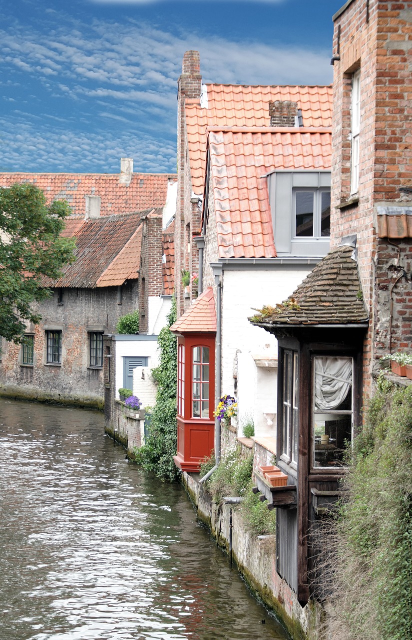 bruges  channel  romantic free photo