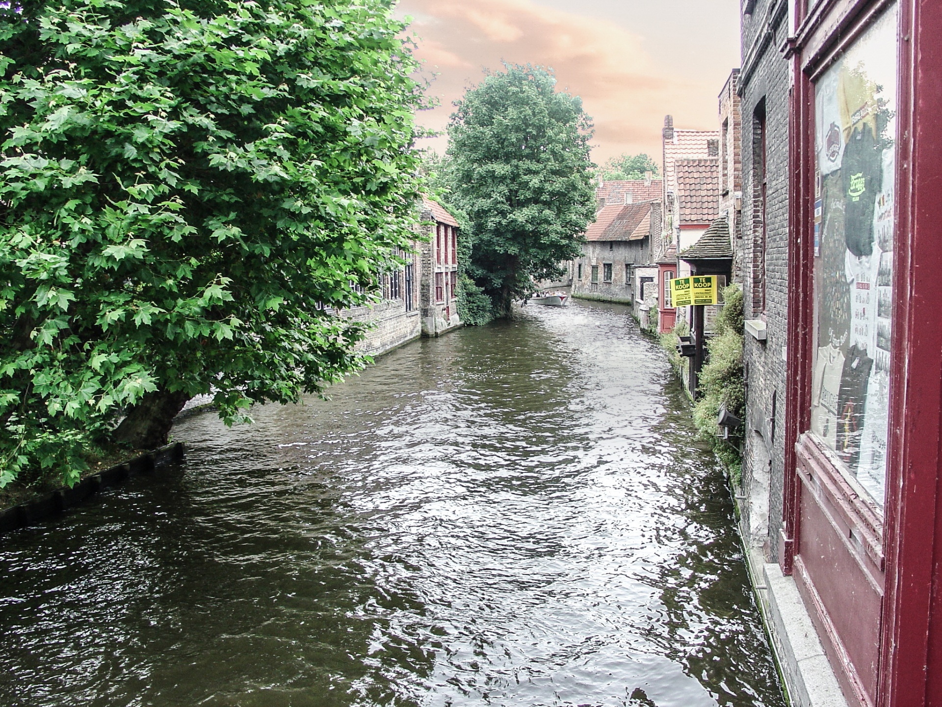 bruges belgium canal free photo