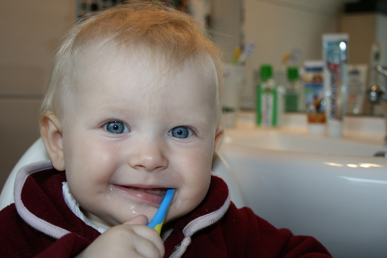 brushing teeth tooth bless you free photo