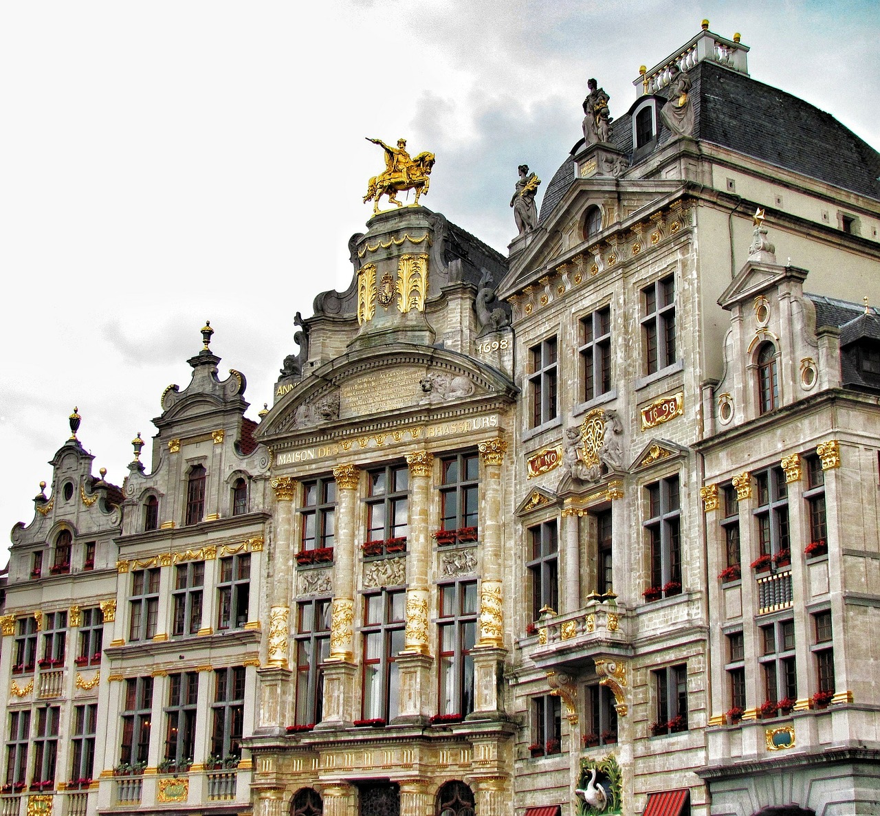 brussels belgium grand place free photo