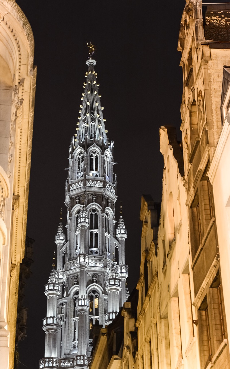 brussels large square saint michel free photo