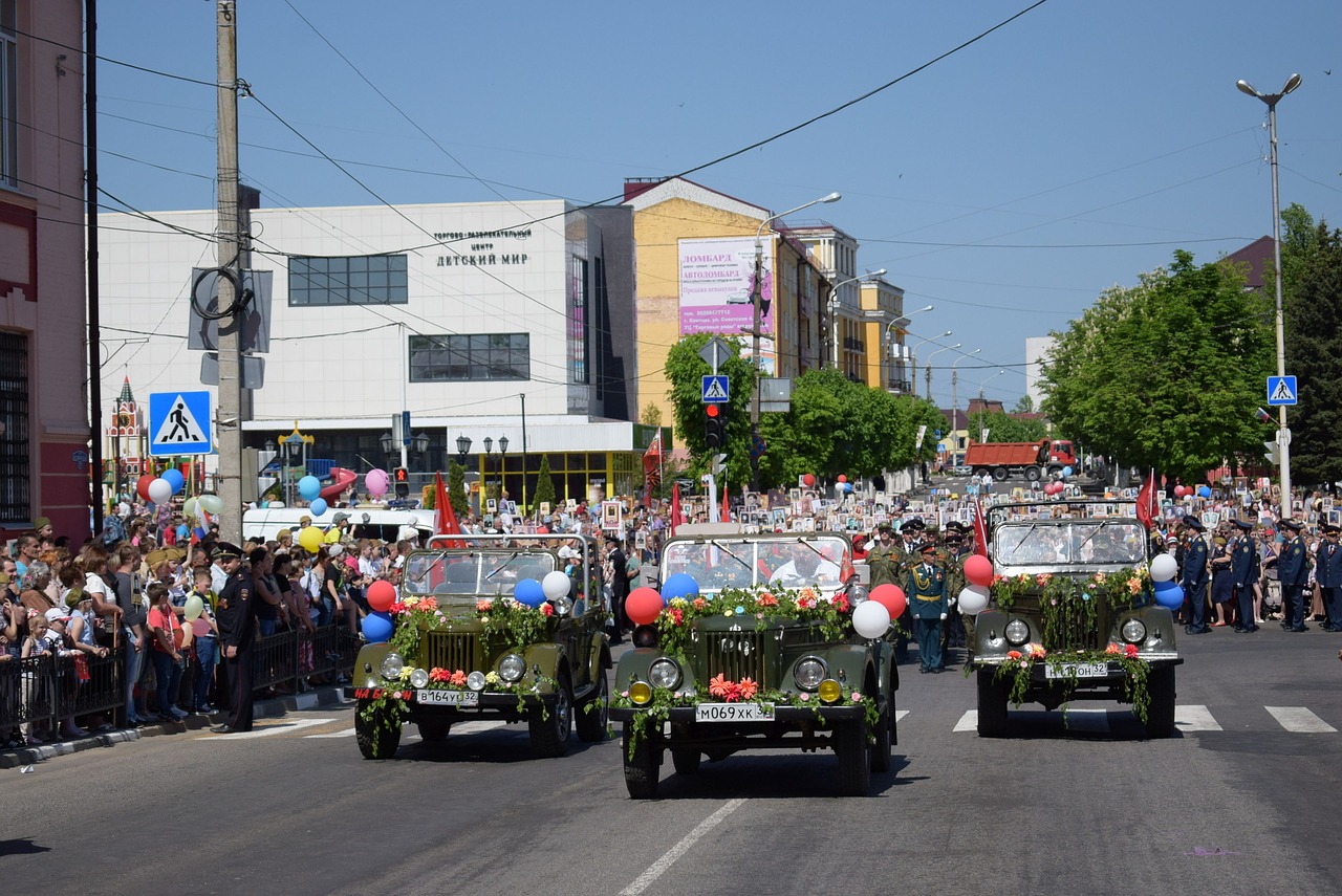 bryansk oblast  the celebration of victory day  russia free photo