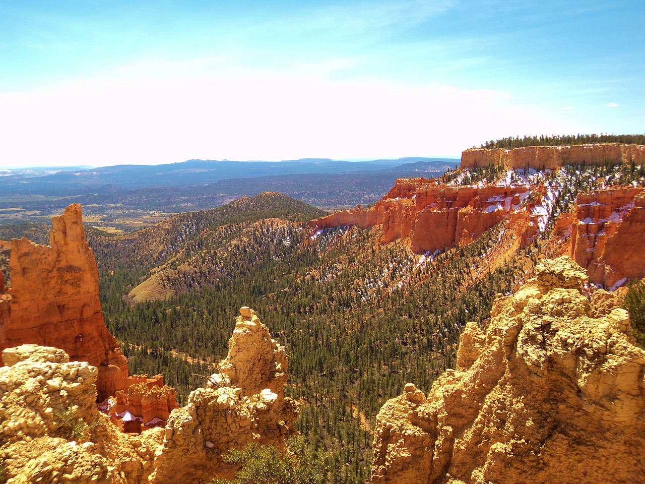 bryce canyon scenic canyon free photo