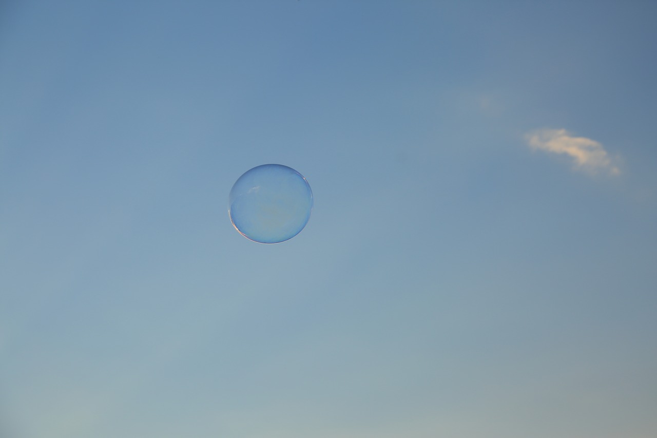 bubble afternoon sky free photo